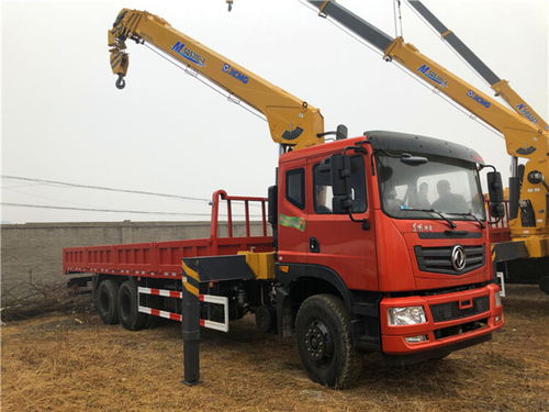 陜汽后八輪隨車吊 多功能重型工程運輸利器