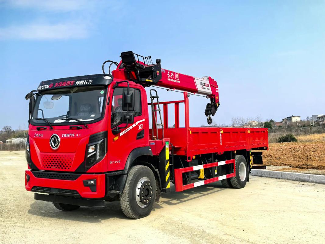 東風X1長興8噸隨車吊 高效作業新選擇，優惠活動火熱進行中